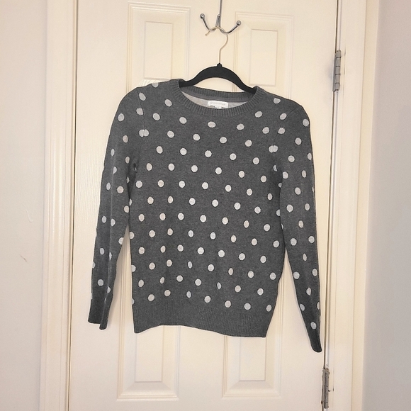 Charter Club Women's Polka-dot pullover Size XS - Picture 1 of 10